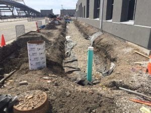 Planning - AQUALIS creation of bioretention cell