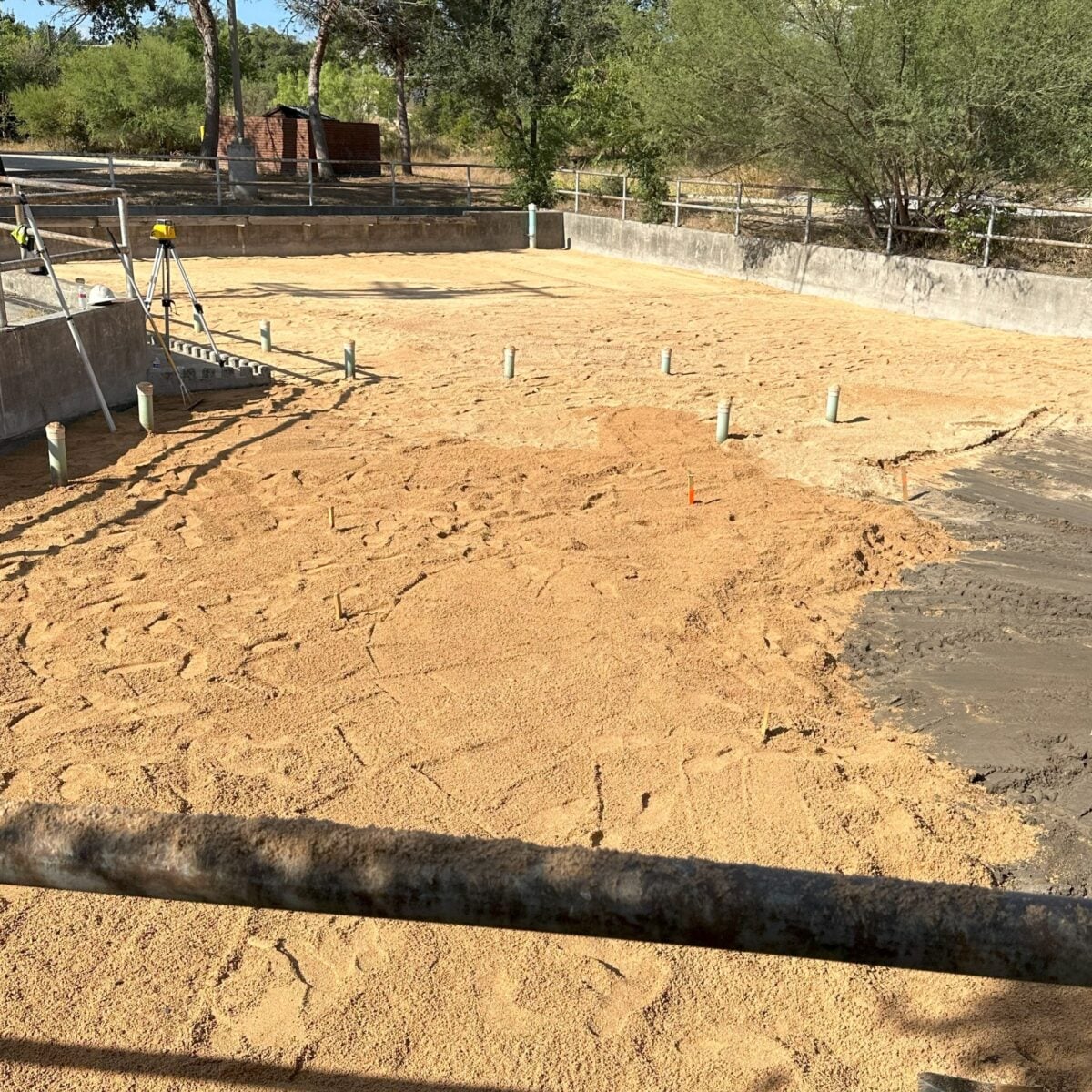 sand filtration system for stormwater management