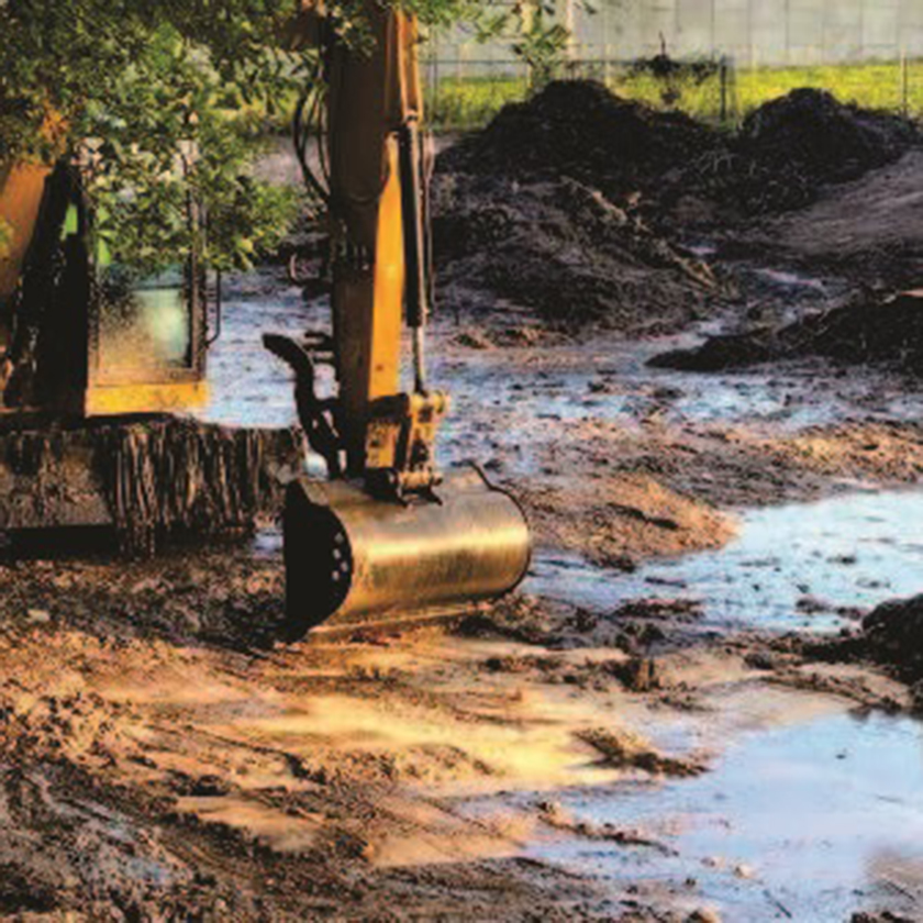 pond dredging